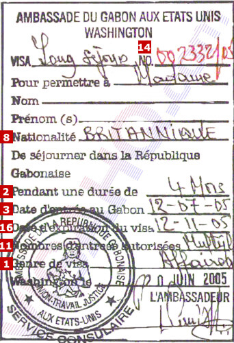 Gabon Visa